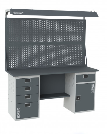 Верстак SMART 1760.4.S2.1-1.d2 (1864х1766х605мм)